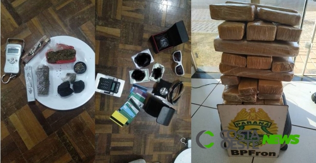 Ação policial estoura ponto de venda de drogas em Medianeira