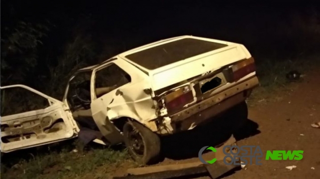 Motorista fica gravemente ferido durante capotamento na PR-495 em Missal