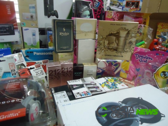 APAE de Santa Helena vai promover bazar com produtos importados apreendidos pela Receita Federal