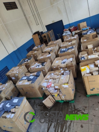 Receita Federal retém cerca de 800 mil reais em remessas postais