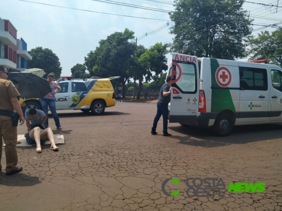 Segundo acidente no mesmo cruzamento deixa motociclista ferida em Santa Helena