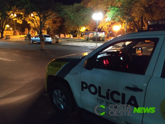 Polícia Militar desenvolve blitz noturna em Santa Helena