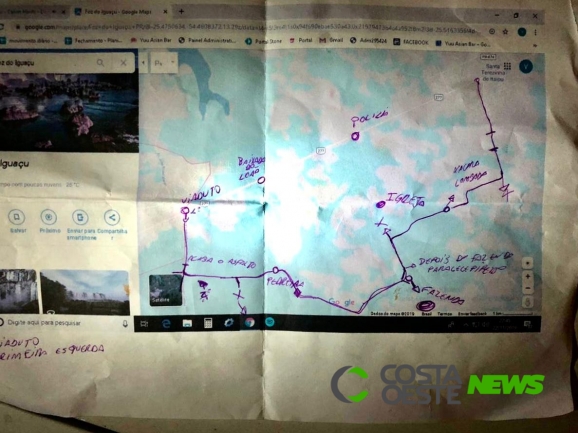 Contrabandistas criam mapa para desviar barreira da Operação Muralha