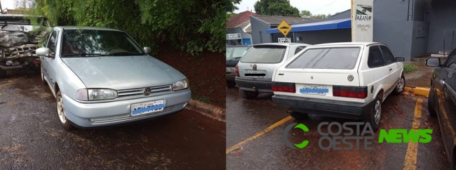 Polícia Civil recupera dois veículos em borracharia com queixa de furto 