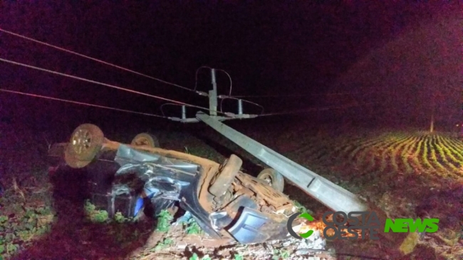 Jovem morre em acidente na PR 589 em Nova Santa Rosa