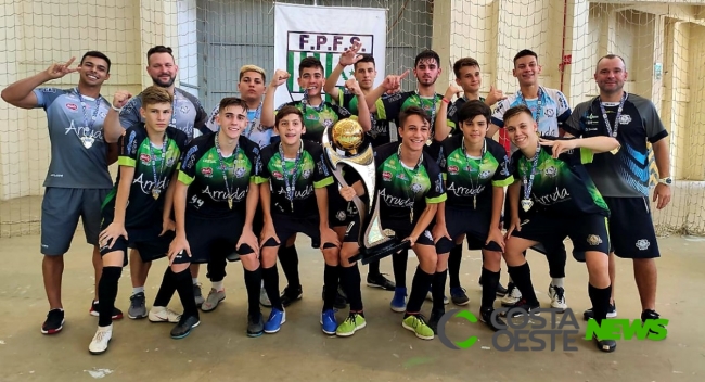 CFM Costa Oeste é Campeão Paranaense de Futsal -Sub-15 