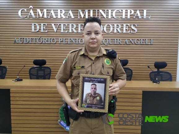 Policial Militar de Santa Helena é destaque do mês de outubro no 19° BPM