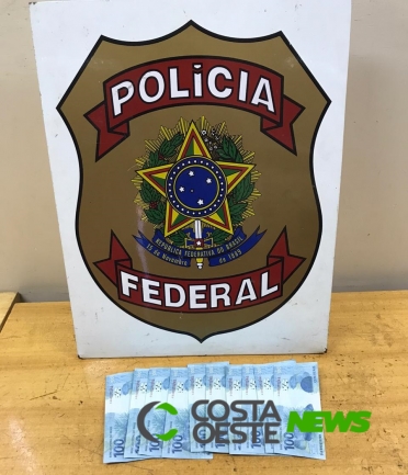 Mulher é presa em flagrante com dinheiro falso em Foz do Iguaçu