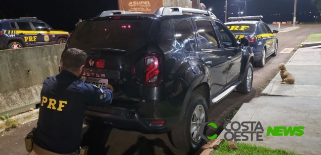 Veículo utilizado em diversos assaltos na BR-277 é apreendido pela PRF
