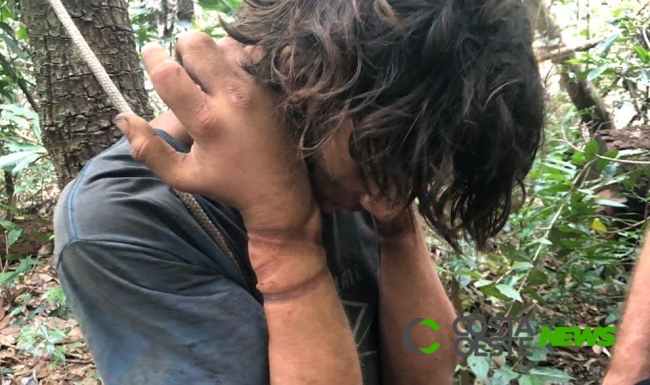 Polícia resgata homem amarrado para ser morto em Foz do Iguaçu