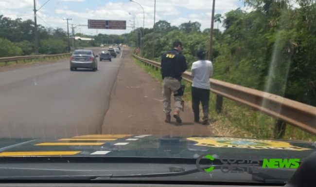 PRF evita suicídio na Ponte Ayrton Senna em Guaíra