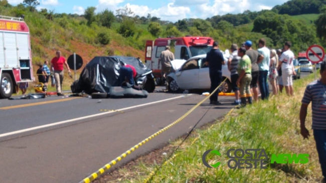 Grave acidente com óbitos é registrado entre Candói e Chopinzinho