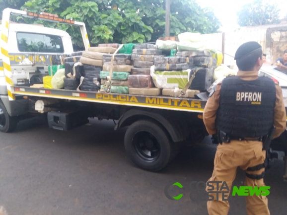 BPFRON realiza a maior apreensão de maconha desde sua criação