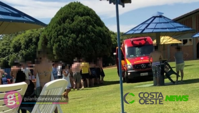 Jovem morre após se afogar em piscina de clube em Medianeira