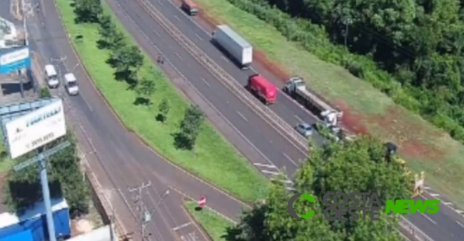 Três acessos à BR-277 serão fechados em Foz do Iguaçu