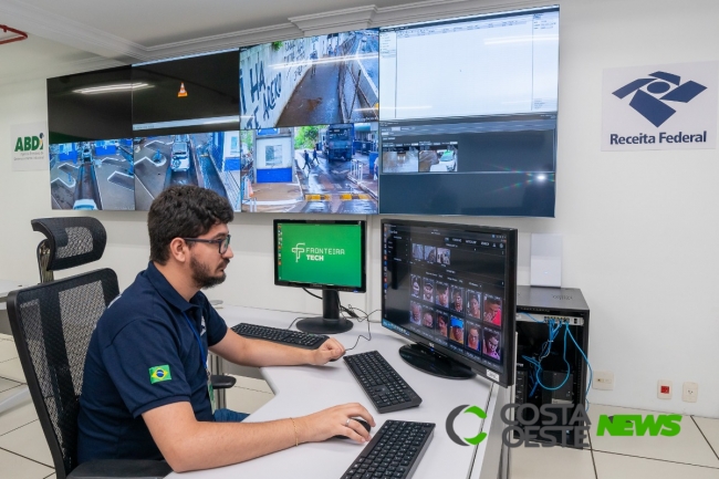 Foz do Iguaçu ganha o sistema de segurança na fronteira mais moderno do Brasil