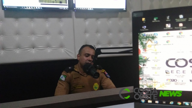 Polícia Militar de Guaíra reforça segurança com a Operação Natal