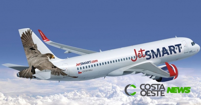 JetSmart inicia voo de baixo custo entre Foz do Iguaçu e Santiago, no Chile