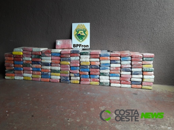 Três homem são presos na maior apreensão de crack e cocaína do BPFron