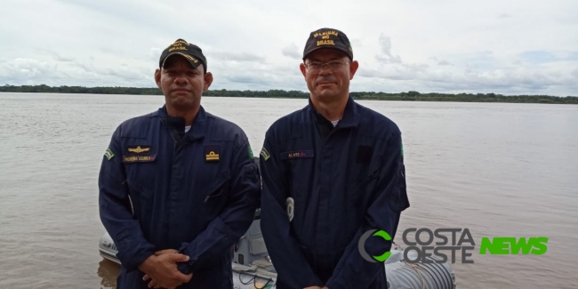 Cerimônia é realizada para troca de comando da Delegacia Fluvial de Guaíra