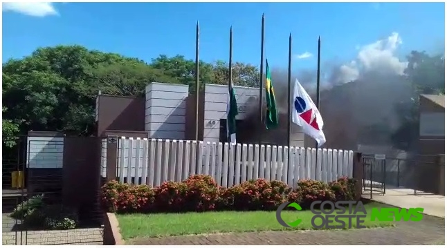 Sede da OAB em Foz do Iguaçu tem princípio de incêndio