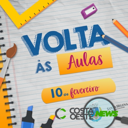Mais de 3 mil alunos da rede municipal retornam às aulas na próxima segunda-feira
