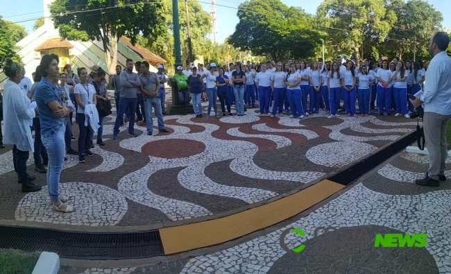 Arrastão de combate a dengue mobiliza setores públicos, entidades e escolas em Santa Helena