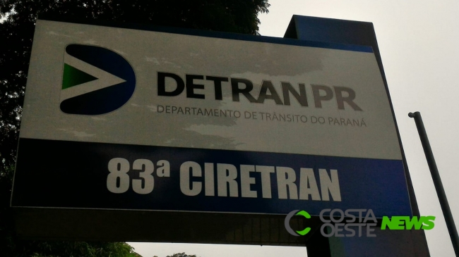 A partir de segunda-feira (17), usuários do Detran-Pr em Santa Helena devem agendar serviços presenciais