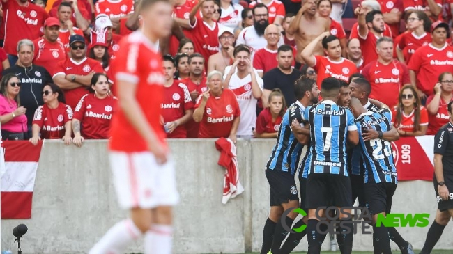 OU??A O GOL: Diego Souza marca no fim, Grêmio vence o Inter e está na final do 1º turno