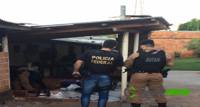 Polícia Federal cumpre mandados de busca e apreensão em Medianeira