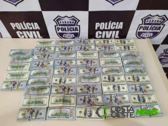 Cerca de meio milhão de dólares são apreendidos com mulheres em Foz do Iguaçu