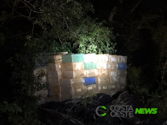 Veículo e cigarros são apreendidos no interior de Santa Helena
