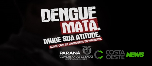 Dengue já matou três pessoas no Oeste do Paraná em 2020
