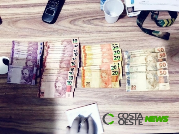 Acusado de furto é preso com R$480 escondido no ânus, em Assis Chateaubriand