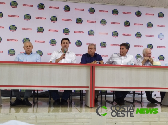 Governador Ratinho Júnior garante apoio ao agronegócio durante Show Rural 2020