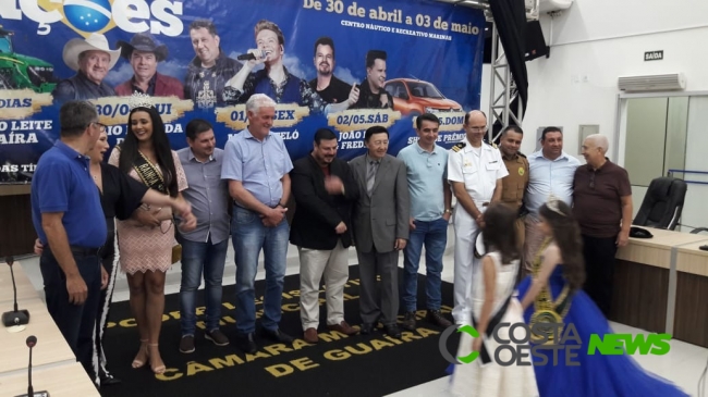 44ª Festa das Nações é lançada oficialmente em Guaíra