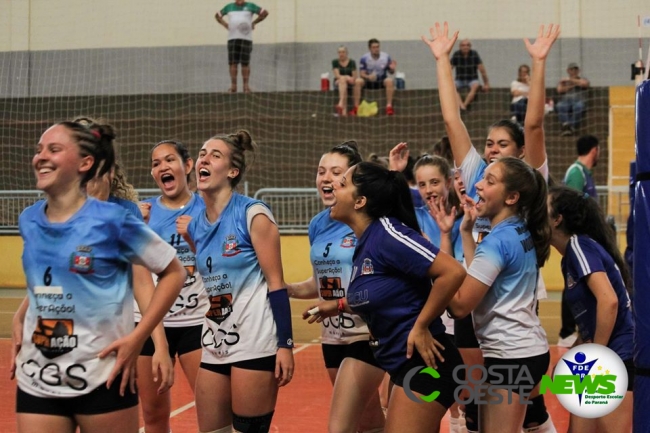 Medianeira conquista segundo lugar no Campeonato Paranaense Escolar de Vôlei 