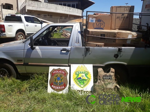 Operação Hórus apreende veículo com cigarros em Pato Bragado