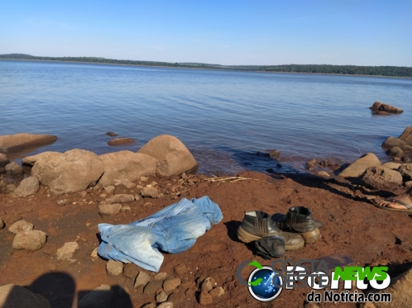 Região: jovem desaparece no Lago de Itaipu 