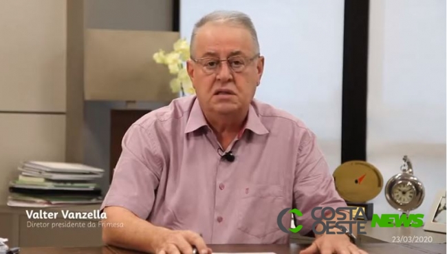 FRIMESA: Em mensagem aos colaboradores, Vanzella destaca importância da produção de alimentos