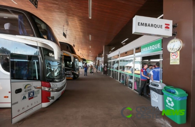Rodoviária de Foz será fechada a partir da meia noite de segunda-feira