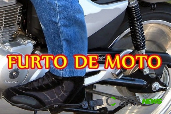 Santa Helena: motocicleta é furtada de residência durante a noite em São Miguelzinho