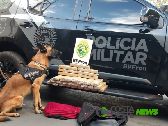 BPFron duplica apreensões de maconha no primeiro quadrimestre deste ano