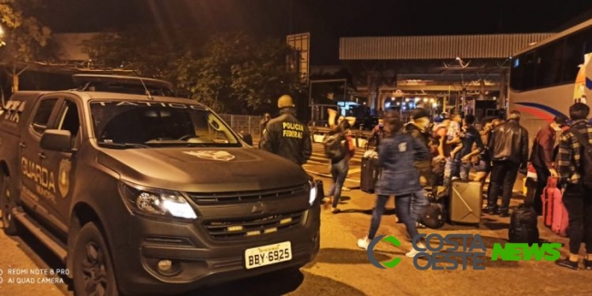 Mais 47 paraguaios chegam em Foz na madrugada desta quarta, 22