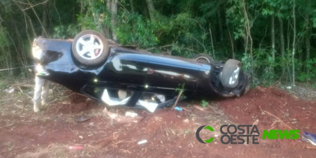 Acidente no viaduto da Av. Paraná deixa um morto e outro ferido em estado grave em Foz