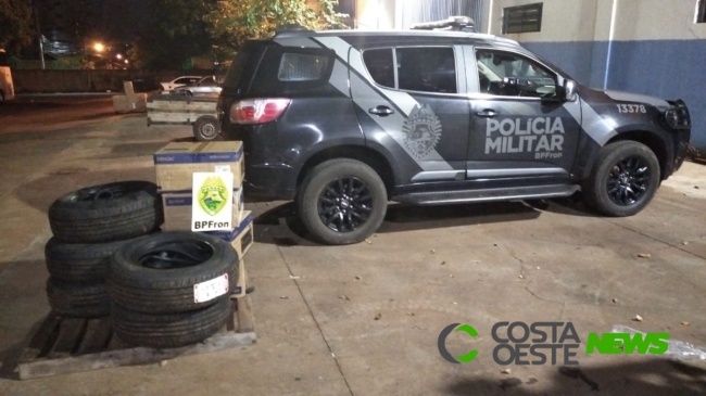 BPFRON apreende contrabando durante Operação Hórus em Foz do Iguaçu