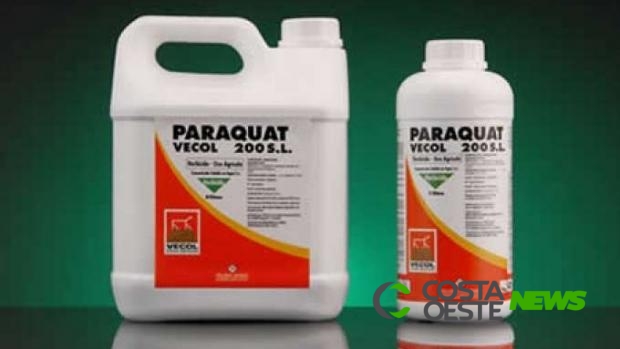 Adapar proíbe uso e comércio do agrotóxico Paraquat