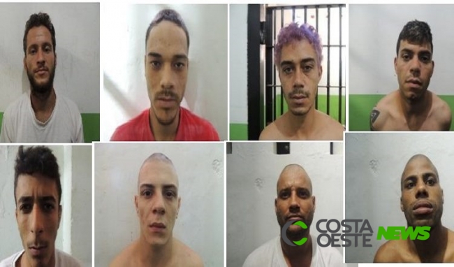 Oito presos fogem da Cadeia Pública Laudemir Neves, em Foz