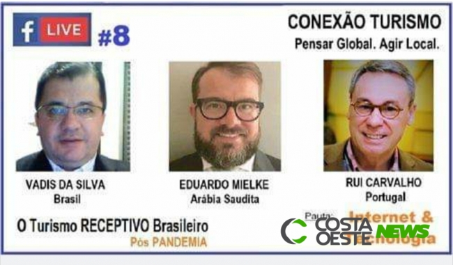 Live #8 ??? Internet & Tecnologia - O Turismo Receptivo Brasileiro Pós Pandemia