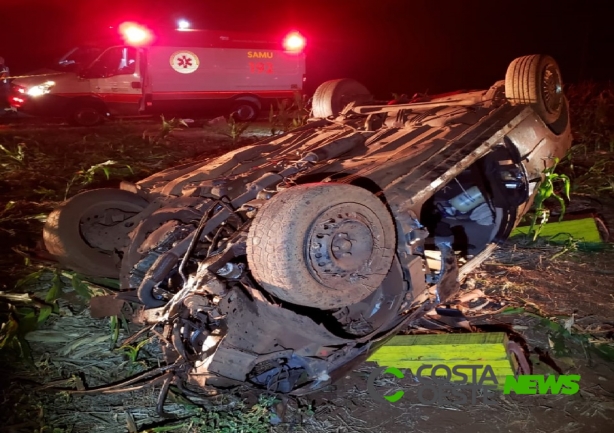 Santa-helenense de 22 anos morre após capotar veículo na PR-495